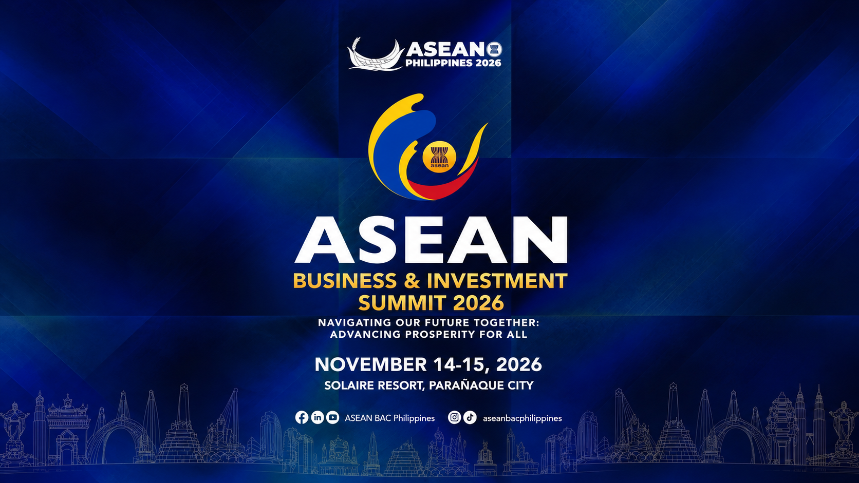 ASEAN Business & Investment Summit 2026 Poster